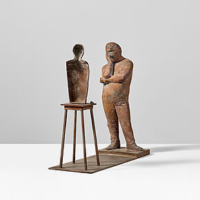 Waldemar Otto Atelierbesuch in seinen Ateliers in Worpswede