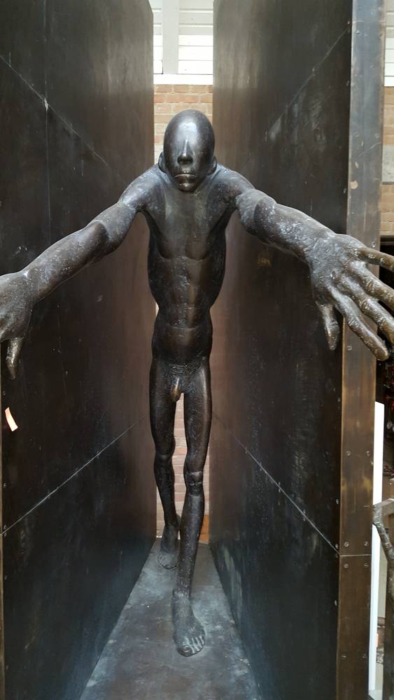 Waldemar Otto Atelierbesuch in seinen Ateliers in Worpswede